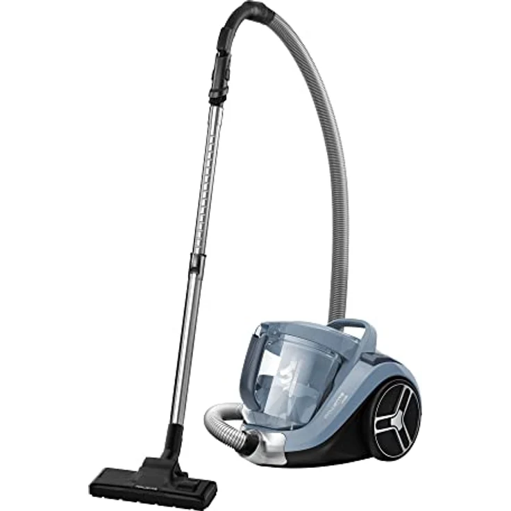 Rowenta RO4B11 Compact Power XXL beutelloser Bodenstaubsauger | 900 Watt | 3-stufiges Filtersystem | XXL Fassungsvermögen | kompakt | 8,80 m Reinigungsradius | Blau – Bild 1