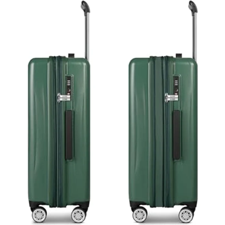 Brics Cervia 2.0 Kabinentrolley 77 cm mit Dehnfalte, 4 Rollen, Laptopfach für Geräte bis 45 cm, Grün, 43 l – Bild 3