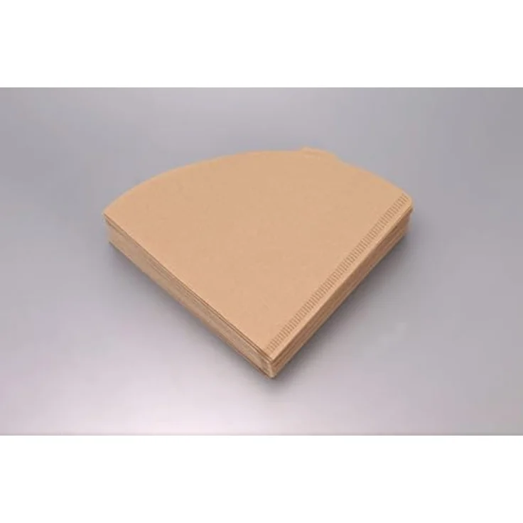 Papier-Kaffeefilter V60 von Hario 100 Stück, im Karton Size 02 Natürlich, ohne Tabs – Bild 3