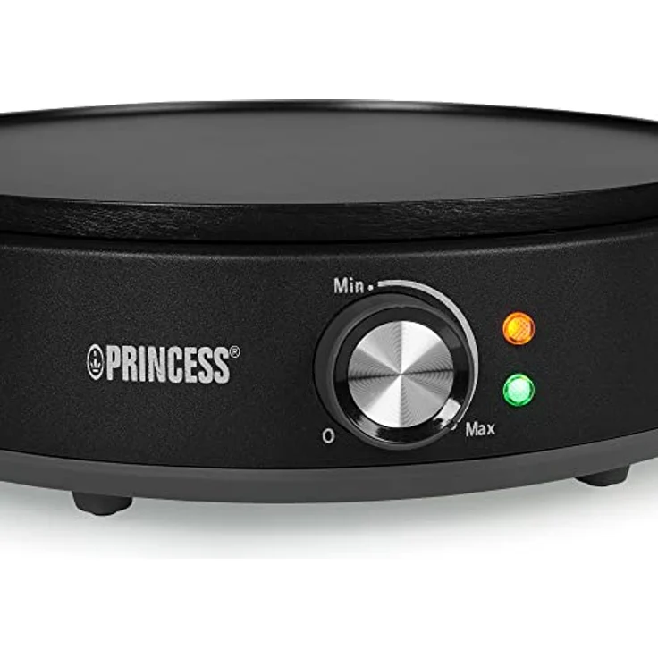 Princess 492235 Crêpe-Maker Deluxe, Backfläche ø 30 cm, einstellbarer Thermostat, Antihaftbeschichtung, 1200 W, Schwarz – Bild 3