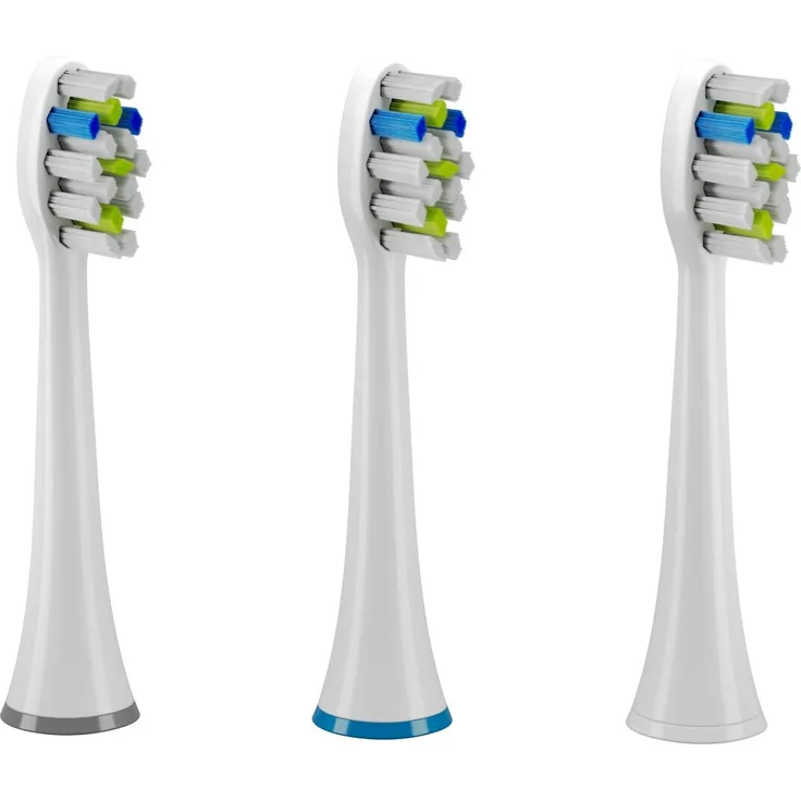 TrueLife ístíci hlavice SonicBrush UV - Whiten, Ersatzköpfe für elektrische Zahnbürsten, Triple Pack