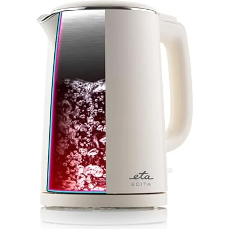 eta Wasserkocher EDITA ETA859590010, 1,5 l, 2200 W, zeitloses grau – Bild 2