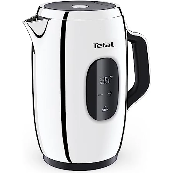 Tefal KI883D Majestuo Wasserkocher | intuitives Bedienpanel | 9 Temperaturen | doppellagiges Design | Warmhaltefunktion | herausnehmbarer Anti-Kalk-Filter | Wasserstandsanzeige | Edelstahl – Bild 2