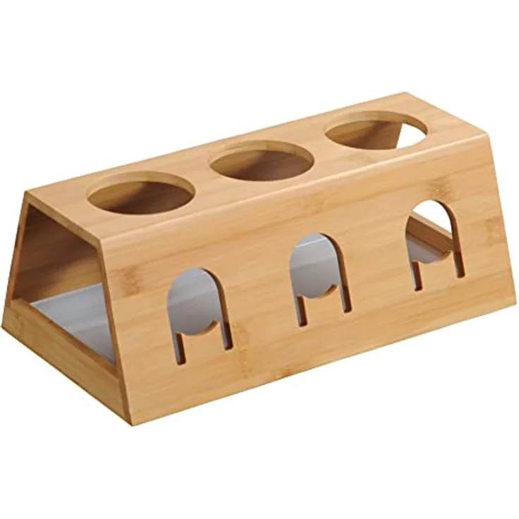 Kesper 58650 Flaschenhalter, Bambus