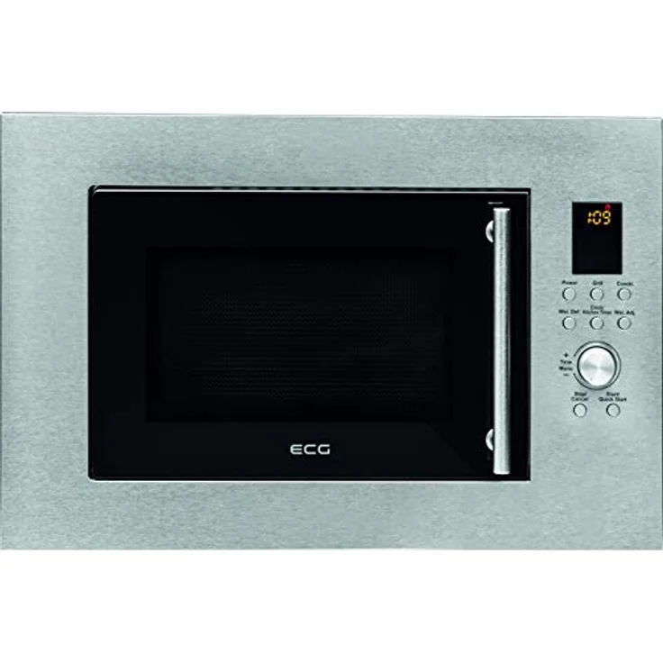 ECG MTD 2390 VGSS | Mikrowelle Einbau | Volumen 23 l | Leistung 900W | Grillleistung 1000W | Edelstahl – Bild 3
