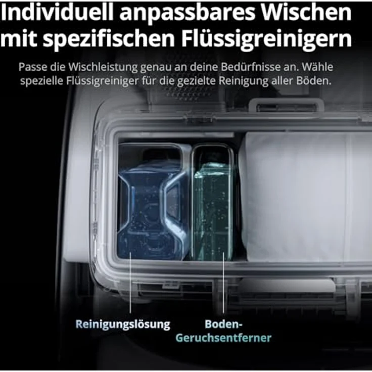 DJI VC ROMO P, Saug- und Wischroboter mit intelligenter Hinderniserkennung und selbstreinigendem System – Bild 8