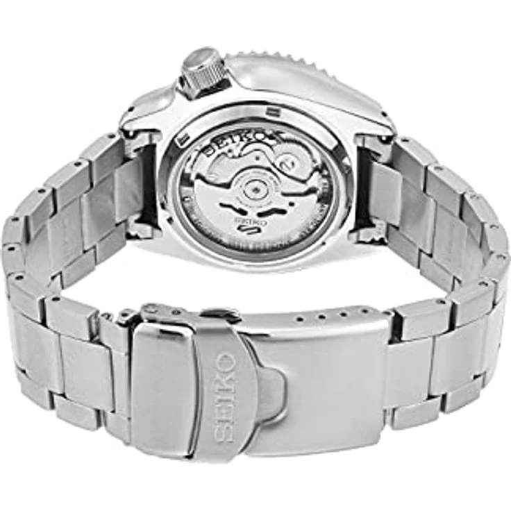 Seiko 5 Automatik SRPD55K1 , Automatikuhr, silber, schwarz – Bild 4