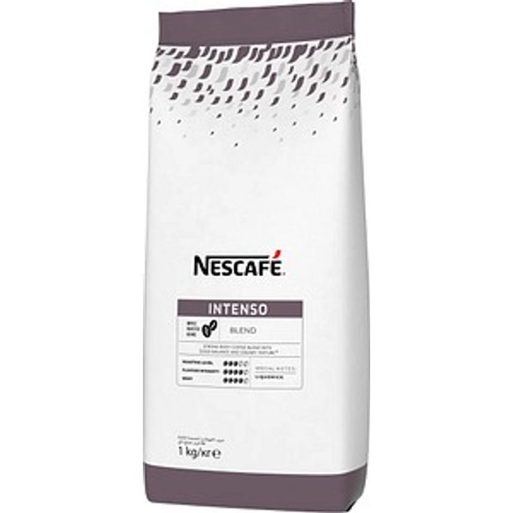 NESCAFÉ Intenso, Kaffeebohnenmischung aus Arabica- und Robustabohnen, 1000 g, für Vollautomaten