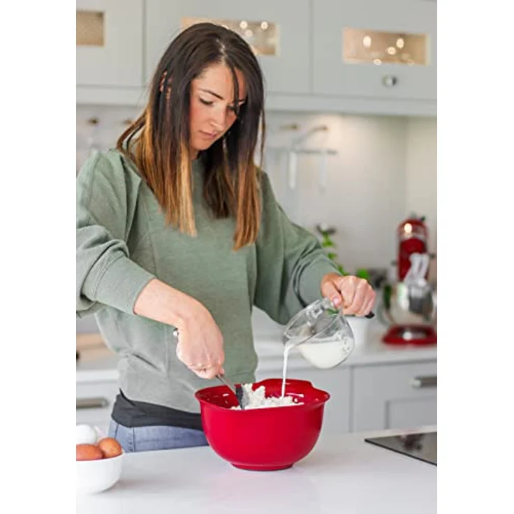 KitchenAid Premium Edelstahl Scraper Spatula mit Silikonkopf, rost- und hitzebeständig bis 260°C, ergonomischer Griff, spülmaschinenfest – Bild 4