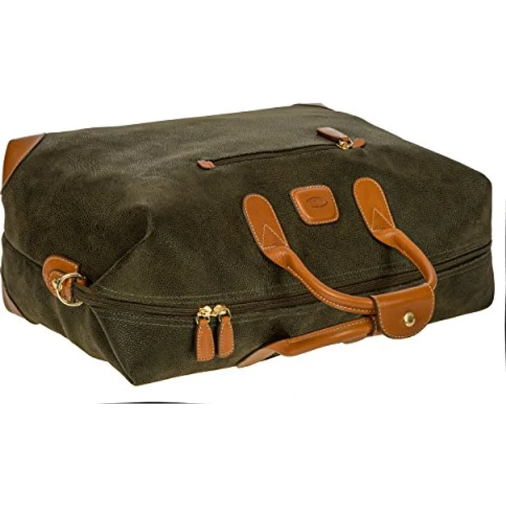 Bric's Life Reisetasche 55 cm, Kunstleder, olivgrün, 55 x 26 x 32 cm – Bild 4