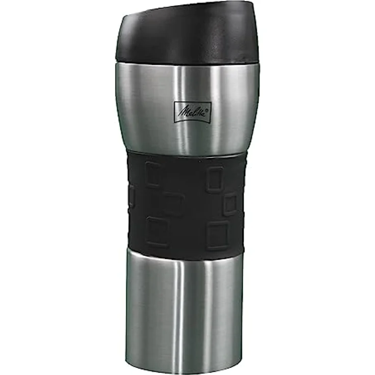 Melitta 206056 IsolierTrinkbecher, Edelstahl, Heiß und Kaltgetränk, 3 Tassen, 350 ml – Bild 3