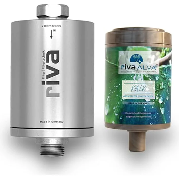 Riva rivaALVA Kalk Untertisch-Trinkwasserfilter mit natürlichem Kalkschutz, biologisch, ohne Chemie – Bild 2