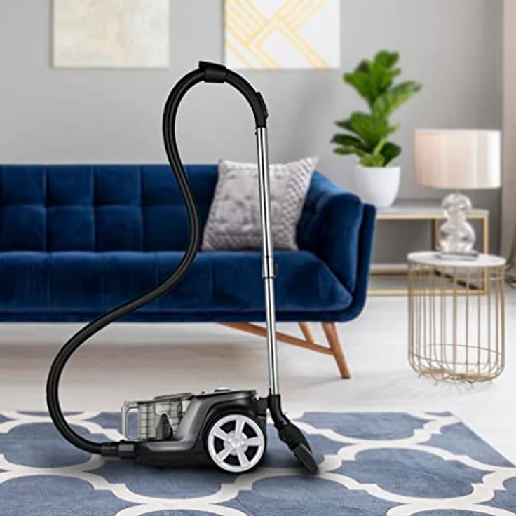 Tesla Electronics AeroStar T700, 900 W, Trommel-Vakuum, Trocken, Beutellos, 3 l, HEPA, Schwarz – Bild 8