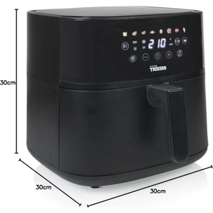 Tristar Fritteuse FR-9071, 2000.00 W, Heißlufttechnologie, 8 Liter, LED-Touchscreen – Bild 6