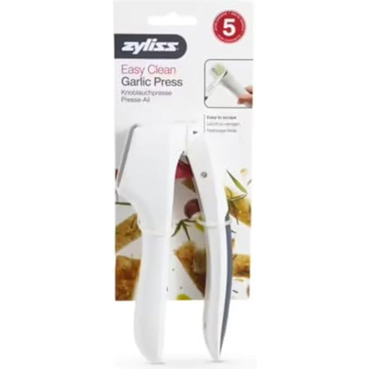 Zyliss E960006 Knoblauchpresse Easy Clean, weiß – Bild 7