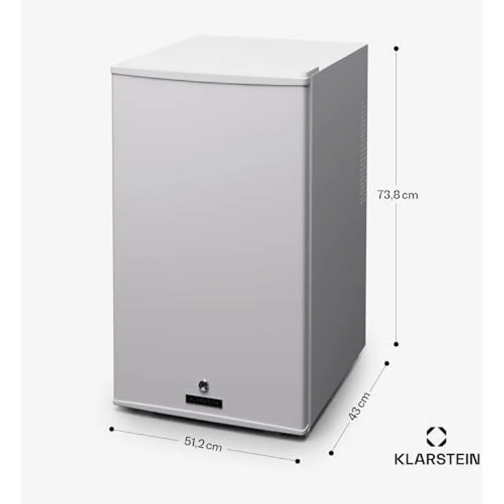 Klarstein Matterhorn 68, Minikühlschrank mit 68 Litern, 35 dB, kompakt und abschließbar – Bild 7