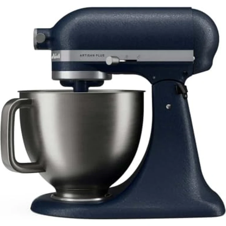 KitchenAid Artisan Plus 4,7L 5KSM50PKVE Küchenmaschine, mit Schüsselbeleuchtung, 11 Geschwindigkeitsstufen, Farbe: Wild Blueberry (Wilde Blaubeere) – Bild 5