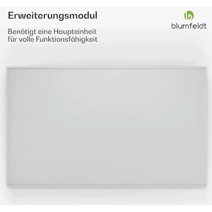 Blumfeldt Infrarotheizung 600W – Wandmontage, IP44 Spritzwassergeschützt, 95% Energieeffizienz, Überhitzungsschutz, Aluminiumkonstruktion, Erweiterungsmodul für Badezimmer & größere Räume – Bild 2