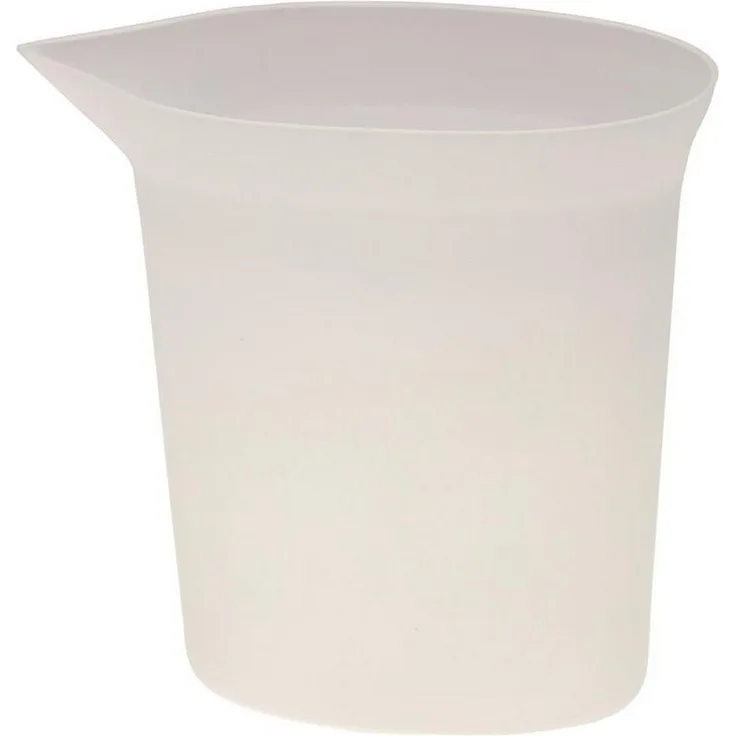 Piebert Messbecher 34045 für Dampfbügeleisen, 200ml, mit Skala 50-200ml, in transparent.