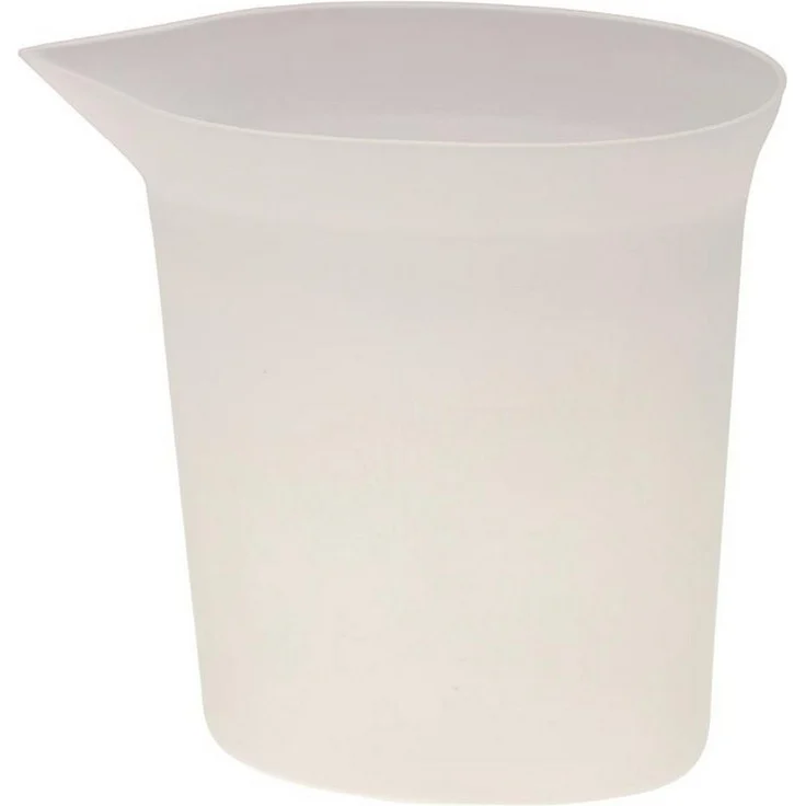 Piebert Messbecher 34045 für Dampfbügeleisen, 200ml, mit Skala 50-200ml, in transparent.