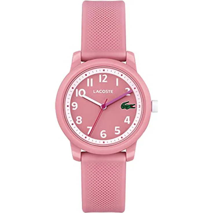 Lacoste Analog Quarzuhr für Kinder mit Pinkes Silikonarmband - 2030040