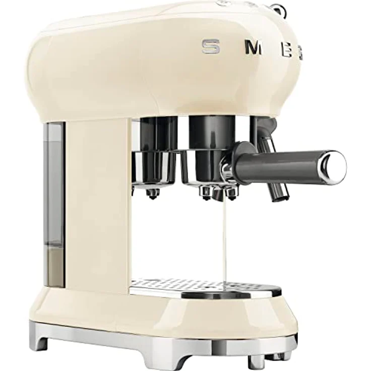 Smeg Espressomaschine 50er Retro Style, creme – Bild 2