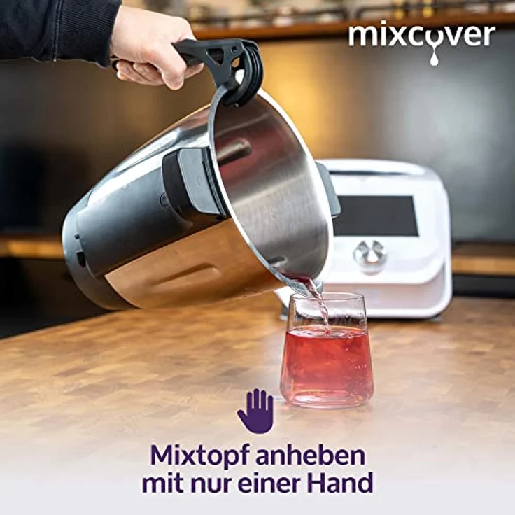 Mixcover Küchenmaschinen-Adapter mixcover Haltegriff für Monsieur Cuisine Connect, Monsieur Cuisine Smart Zubehör – Bild 3