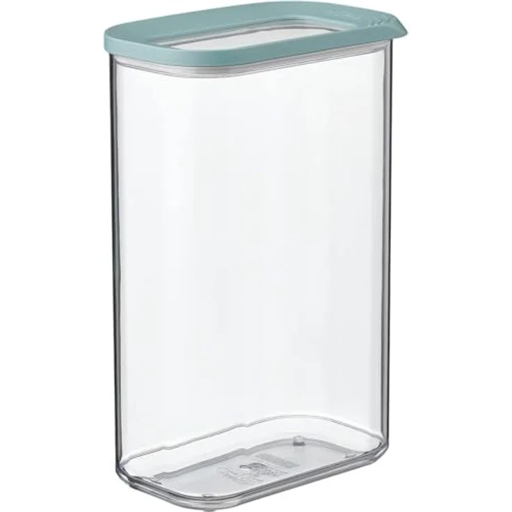 Mepal Modula Vorratsdosen Set XXL, 12-teilig, 4x 1000 ml, 4x 1500 ml, 4x 2000 ml, luftdicht & stapelbar, für Lebensmittelaufbewahrung, spülmaschinengeeignet, Nordic Green – Bild 5