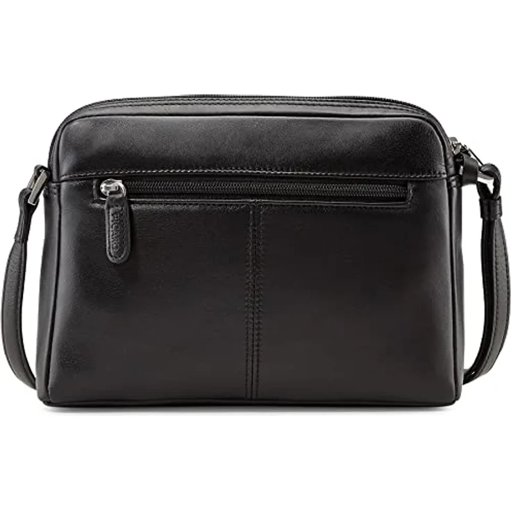 Picard Really Umhängetasche, 25 cm, aus 100% Leder, schwarz – Bild 2