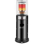 Juskys Outdoor Heizstrahler Cuna mit 11 kW Gas-Brenner - Heizpilz Terrassenheizer mit Gas für Terrasse Balkon und Garten - für 5 und 11 kg Gasflaschen