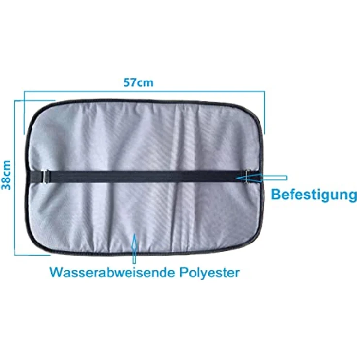 Thermrup Mobiles Beheizbares Sitzkissen USB-Betrieb mit 3-stufiger Temperaturregelung für Zuhause und Outdoor, Waschbar (Sitzkissen) – Bild 4