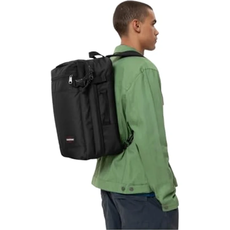 Eastpak Transit'r Pack, Weekender Reiserucksack mit Laptopfach, 44 cm, schwarz – Bild 4