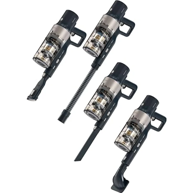 Cecotec Kabelloser Staubsaugerbesen Conga Rockstar 5500 Hurricane Station Pet Flex, Max 220AW 700W, 90Min Akkulaufzeit, Antiverwicklungsbürste, Flexibles Rohr, Paralleler Zyklo – Bild 2