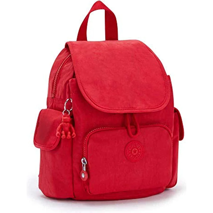 Kipling Classics Basic City Pack Mini City Rucksack, 29 cm, rot, 100% Polyamid – Bild 1
