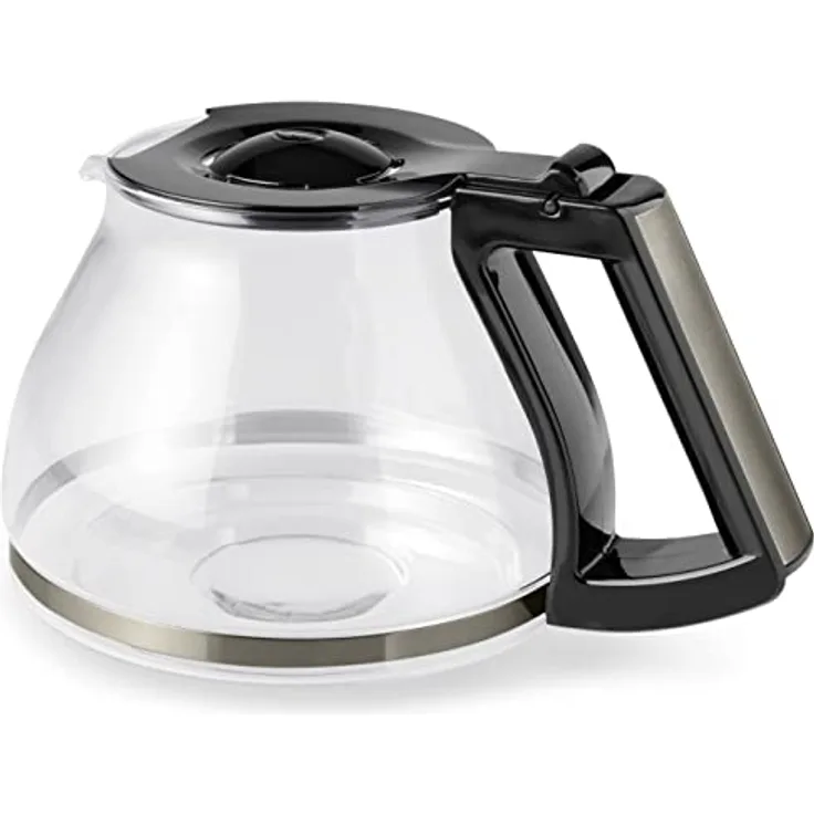 Melitta Glaskanne AromaFresh Typ 1021-03, Ersatzkanne für Kaffeemaschine in Grau