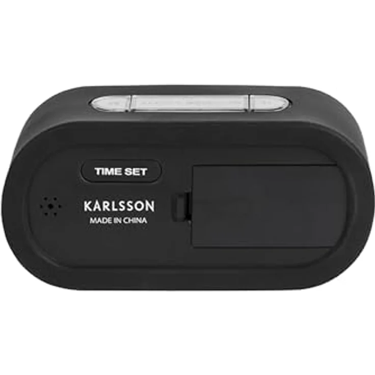 Karlsson Gummy, Digitalwecker mit Snooze-Funktion und weißem LED-Licht, gummiert – Bild 4