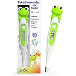 scala Digitales Fieberthermometer SC 44 flex Speed 10 Sec Frosch Weiß Grün