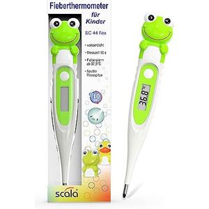 Bild für scala Digitales Fieberthermometer SC 44 flex Speed 10 Sec Frosch Weiß Grün