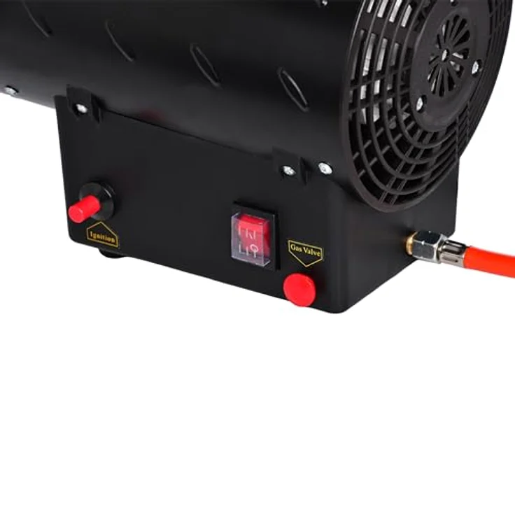 FIREFIX Gas-Heizgebläse BaseLine GHG10, 10 kW Heizleistung, kompakt und schwarz, auch als Ventilator nutzbar – Bild 5