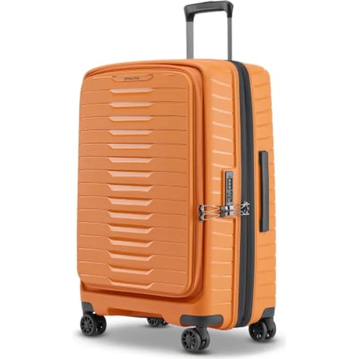 Stratic Novium 4 Rollen Trolley M, 65.5 cm mit Dehnfalte, orange, 100% Polypropylen – Bild 2
