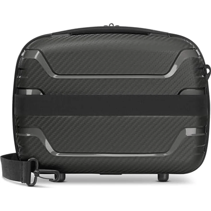 SMARTBOX Hartschalen Handgepäck Kosmetik-Koffer | Stabiles Beauty-Case mit Aufsteckfunktion | 34 x 17 x 27 cm | Leichtes Polypropylen (Edition 01) – Bild 2