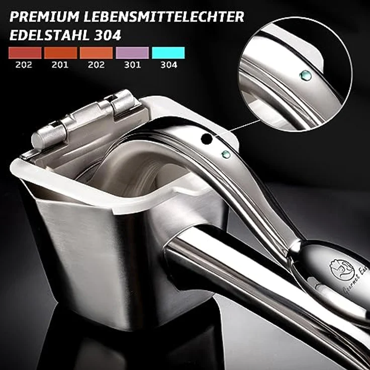 Gourmet Easy Zitruspresse ES, Entsafter, Silber – Bild 5