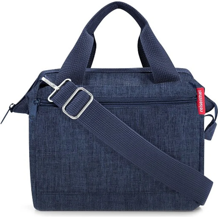 reisenthel Allrounder Handtasche 22 cm, grau, 100% Nylon, kompakte Henkeltasche