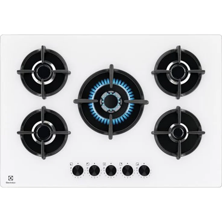 Electrolux Gaskochfeld Gas on Glass 75 cm mit StepPower-Steuerung – Bild 1