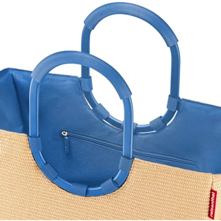 reisenthel Loopshopper L, Frame Shopper Tasche 46 cm, 100% PET, blau – Bild 3