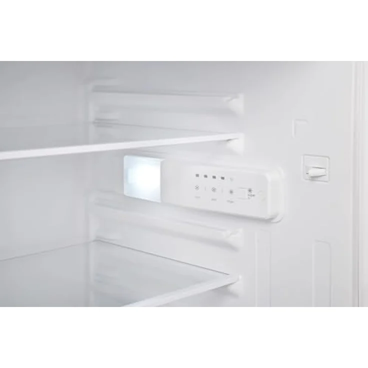 Respekta Einbaukühlschrank 126 Liter Schlepptür, kompakt in Weiß, 88 cm Nischenmaß mit automatischem Abtauverfahren und LED-Beleuchtung – Bild 7