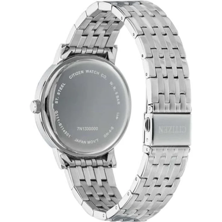 Citizen Herrenuhr Sports Quarz BI5070 57L, Quarzuhr, 40 mm, silber – Bild 5