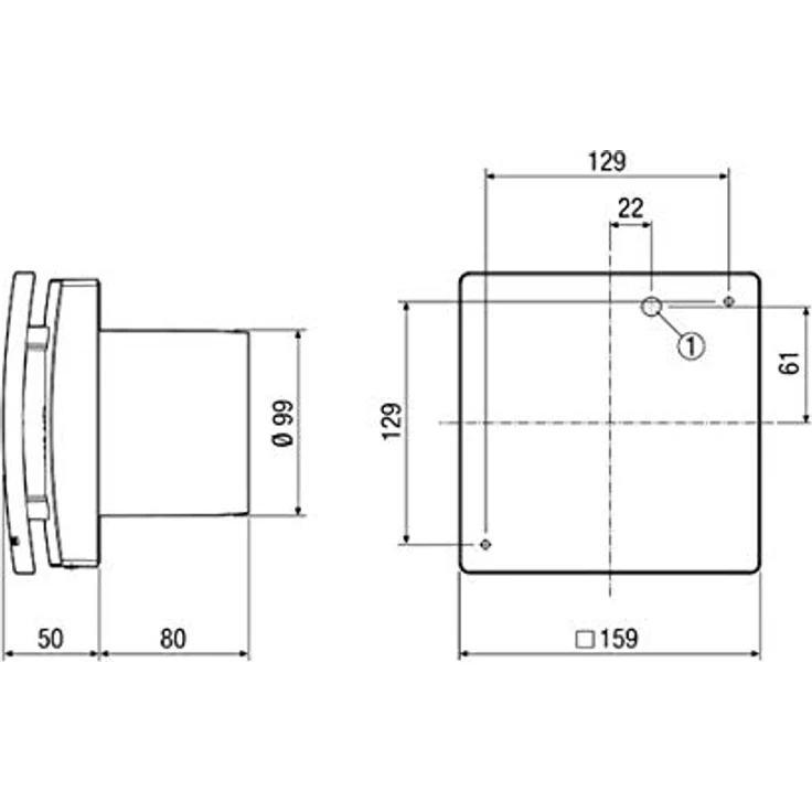 Maico Kleinraumventilator ECA 100 ipro KVZC – Bild 2