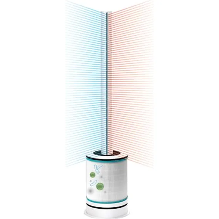 Venta AP100 Hybrid Luftreiniger, Weiss - 360° Circular Filtration, Heiz- und Kühlfunktion, sensorgesteuert