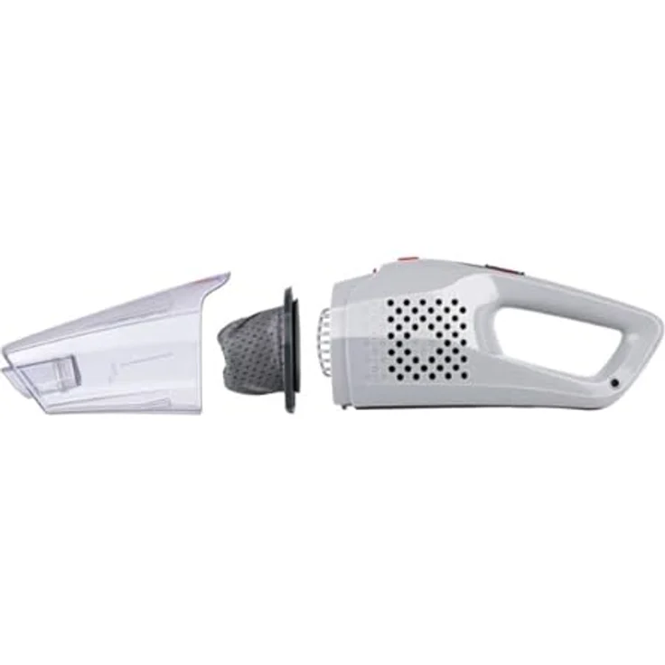 Dirt Devil 2-in-1 Akku Staubsauger DD9007 - Stielstaubsauger 105W - Kabelloser Staubsauger mit Wandmontage - bis zu 38 minuten Akkulaufzeit - Beutelloser Bodenstaubsauger - Rot – Bild 3